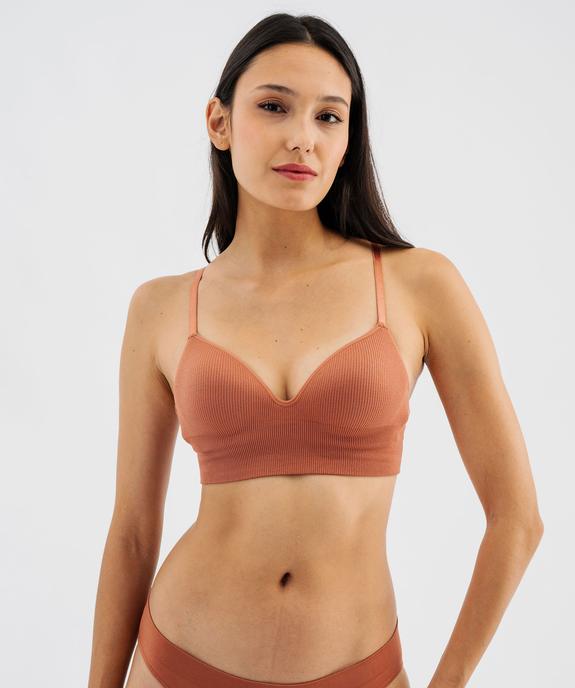 Culotte en maille extensible femme vue2 - GEMO(HOMWR FEM) - GEMO