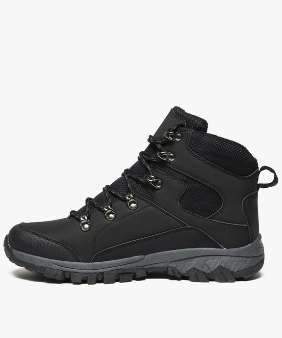 Chaussures de randonnée homme unies doublure polaire vue3 - ATHLETIC - GEMO