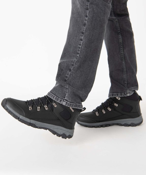 Chaussures de randonnée homme unies doublure polaire vue1 - ATHLETIC - GEMO