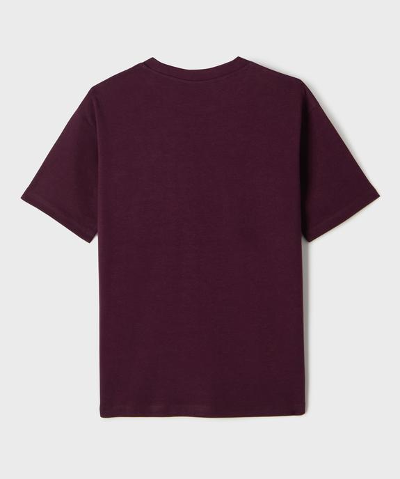 Tee-shirt uni à poche garçon vue3 - GEMO (JUNIOR) - GEMO