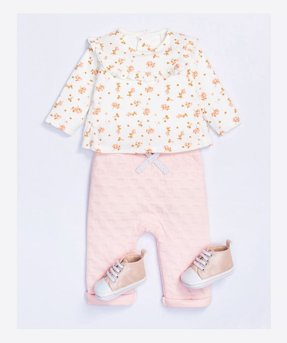Ensemble 3 pièces vêtements et chaussures pour bébé   - GEMO