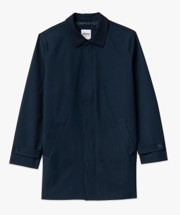 Imperméable zippé mi-long homme vue7 - GEMO (HOMME) - GEMO