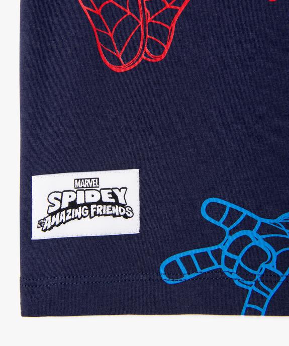 Tee-shirt imprimé Spiderman garçon vue3 - SPIDERMAN - GEMO