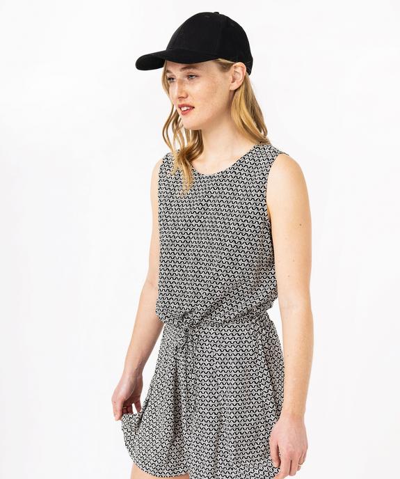 Blouse sans manches en maille fluide femme vue1 - GEMO 4G FEMME - GEMO