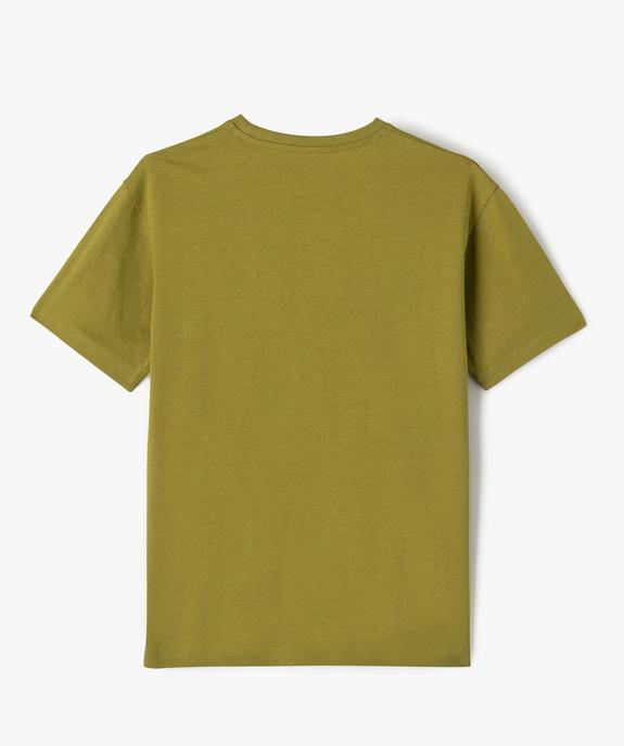 Tee-shirt imprimé manches courtes garçon vue3 - GEMO 4G GARCON - GEMO
