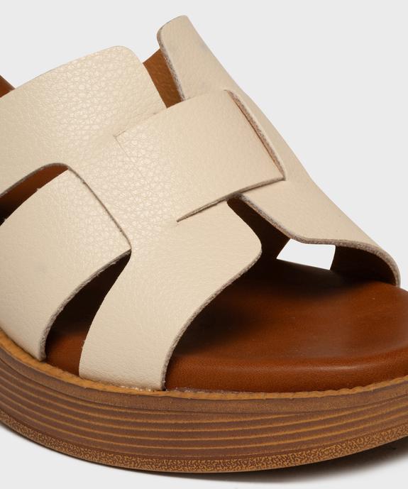 Mules à talon haut et bout ouvert femme vue7 - FOLLOW ME - GEMO