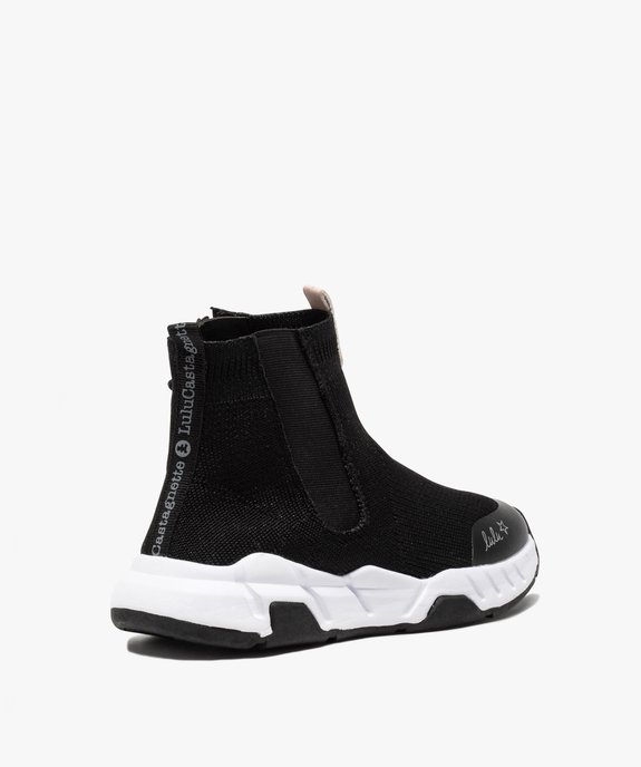 Baskets fille en forme de chaussettes - LuluCastagnette  vue4 - LULU CASTAGNETT - GEMO