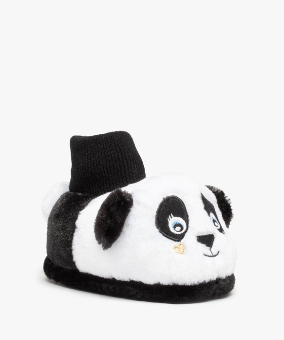 Chaussons fille 3D panda avec col chaussette vue2 - GEMO (ENFANT) - GEMO