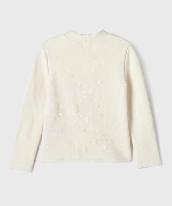 Tee-shirt manches longues doublure chaude fille - LuluCastagnette vue3 - LULUCASTAGNETTE - GEMO