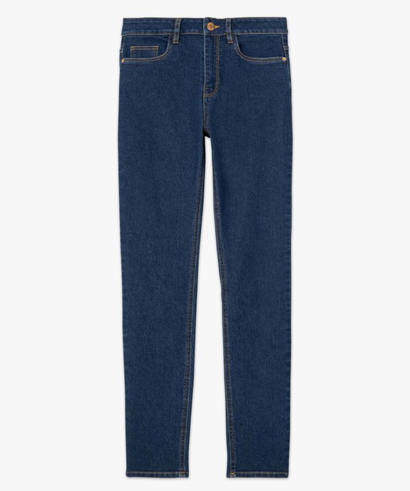 Jean femme coupe Slim taille haute – L26 vue4 - GEMO 4G FEMME - GEMO