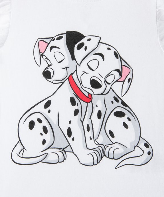 Tee-shirt bébé fille imprimé à manches volantées – Disney vue2 - DISNEY DTR - GEMO