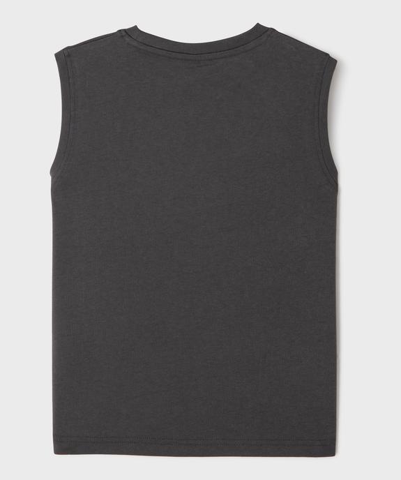 Débardeur imprimé en coton garçon vue3 - GEMO (ENFANT) - GEMO