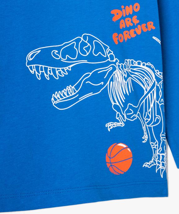 T-shirt manches longues imprimé garçon vue2 - GEMO (ENFANT) - GEMO