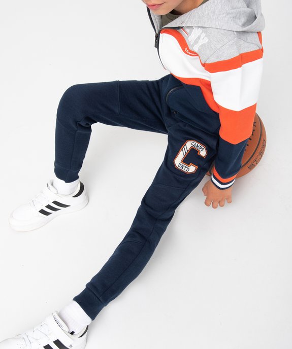 Pantalon de jogging garçon molletonné - Camps United vue1 - CAMPS UNITED - GEMO