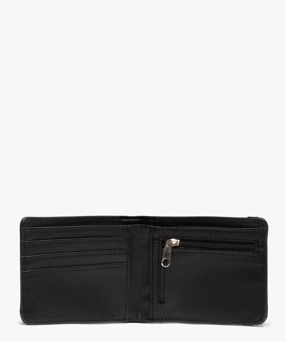 Portefeuille homme petit format avec bride élastique vue3 - GEMO (ACCESS) - GEMO
