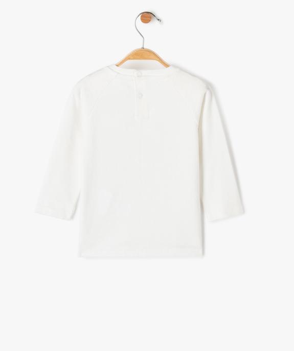 Tee-Shirt bébé garçon en maille - LuluCastagnette vue3 - LULUCASTAGNETTE - GEMO