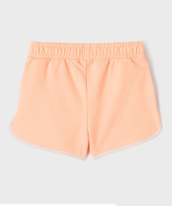 Short en maille avec taille élastique fille vue7 - GEMO (ENFANT) - GEMO