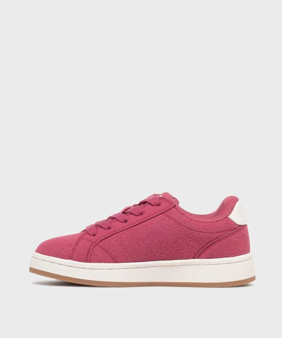 Baskets à lacets esprit campus fille - Camps United vue3 - CAMPS US - GEMO