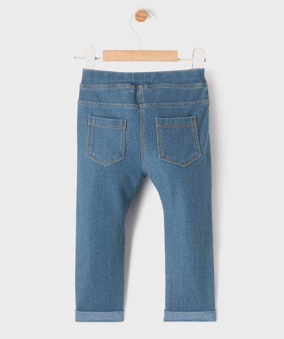 Jegging à taille réglable bébé fille vue10 - GEMO(BEBE DEBT) - GEMO