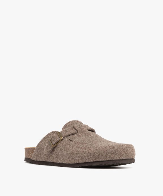 Chausson forme sabot homme vue2 - GEMO 4G HOMME - GEMO