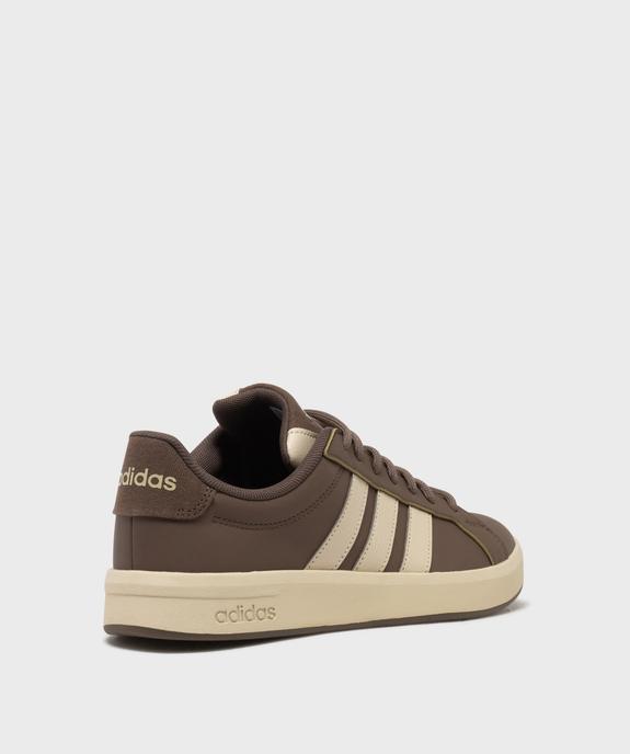 Baskets Grand Court Base 3.0 homme - Adidas vue4 - ADIDAS - GEMO