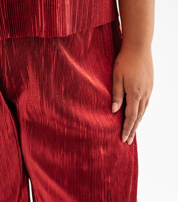 Pantalon plissée grande taille  vue4 - GEMO (G TAILLE) - GEMO