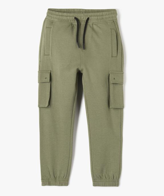 Pantalon de jogging cargo slim garçon vue1 - GEMO (ENFANT) - GEMO