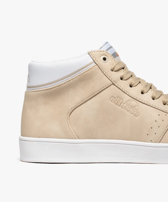 Baskets femme semi-montantes en suédine unie - Ellesse vue6 - ELLESSE - GEMO