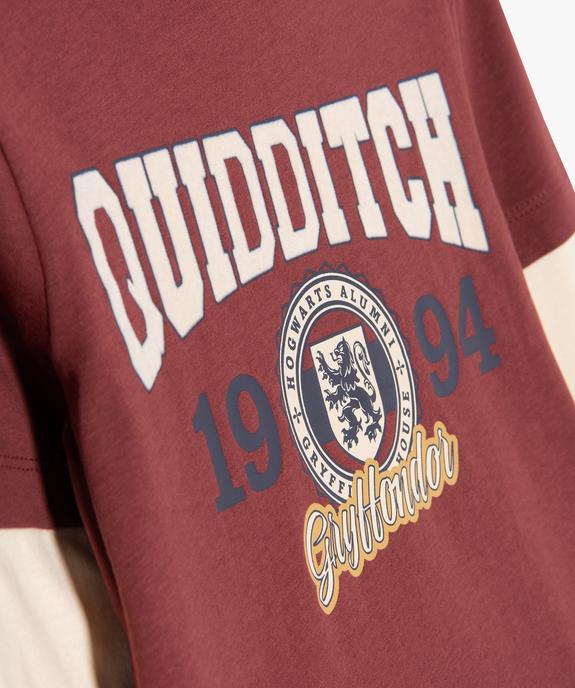 T-shirt manches longues effet superposé garçon vue3 - HARRY POTTER - GEMO