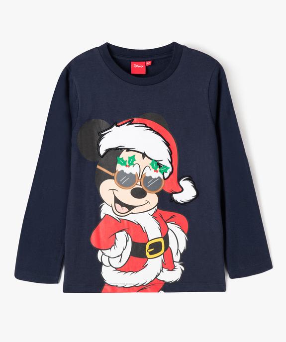 Tee-shirt de Noël Mickey garçon vue1 - MICKEY - GEMO