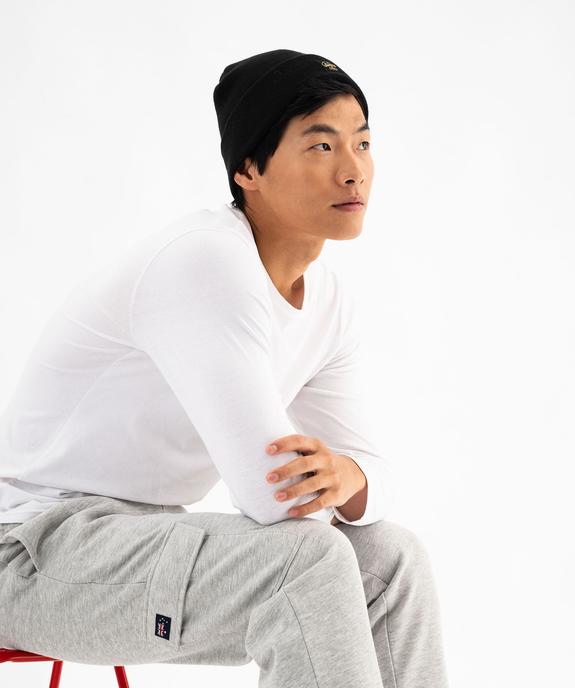 Pantalon de jogging en molleton douillet coupe cargo homme - Roadsign vue1 - ROADSIGN D - GEMO