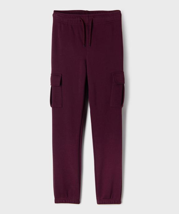 Pantalon de jogging cargo garçon vue1 - GEMO (JUNIOR) - GEMO