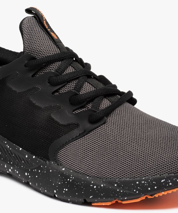Baskets homme running extra légères en mesh vue6 - GEMO (SPORTSWR) - GEMO