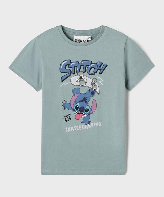 Tee-shirt imprimé Lilo & Stitch garçon vue2 - LILO & STITCH - GEMO