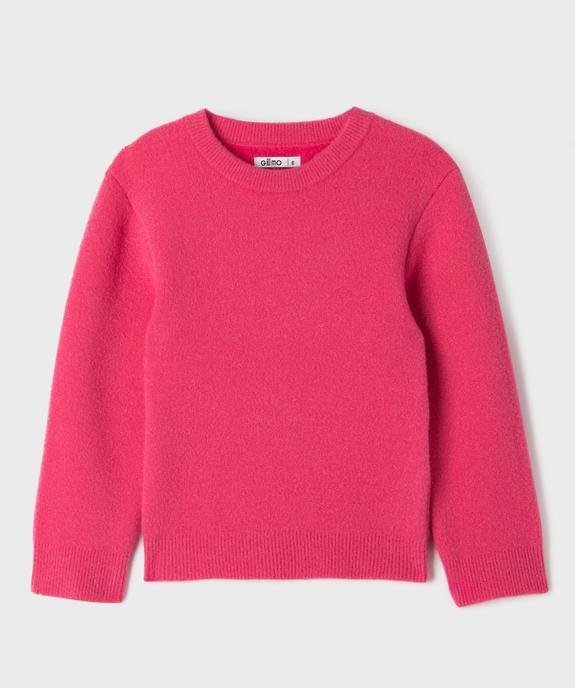 Pull en maille scintillante avec intérieur douillet fille vue1 - GEMO (ENFANT) - GEMO