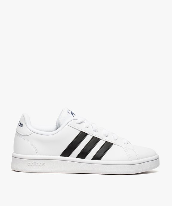 Baskets femme bicolores à lacets- Adidas Grand Court Base | GEMO