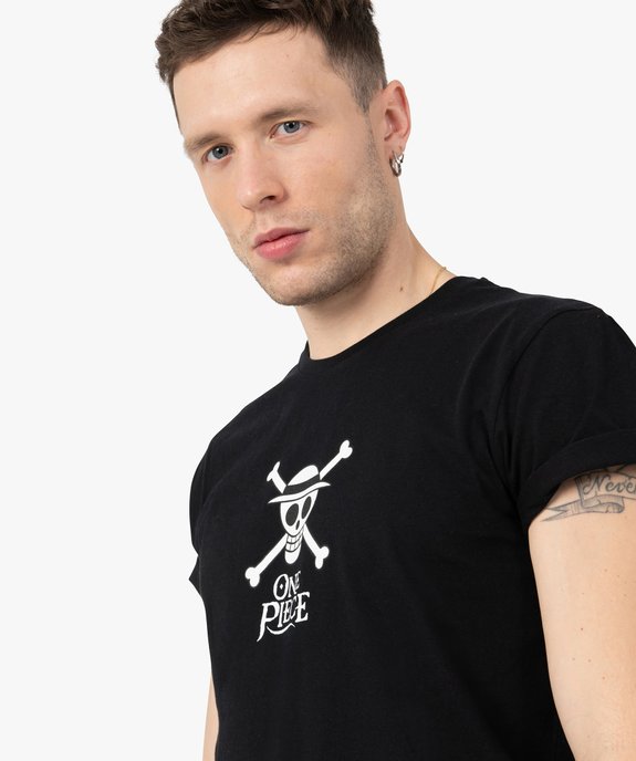 Tee-shirt homme à manches courtes avec motif – One Piece vue5 - ONE PIECE - GEMO