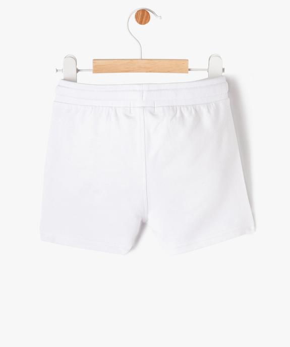 Short en maille avec ceinture bord-côte bébé garçon vue3 - GEMO(BEBE DEBT) - GEMO