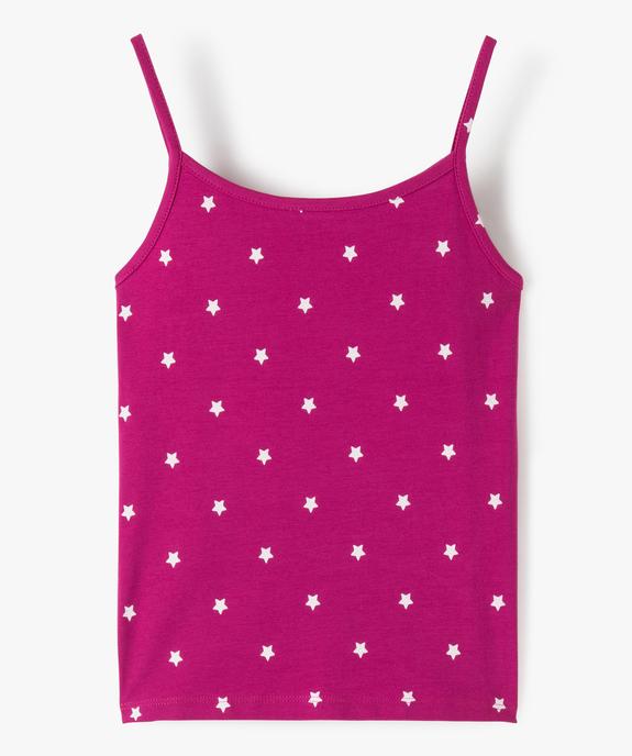 Débardeur à fines bretelles fille vue3 - GEMO (ENFANT) - GEMO