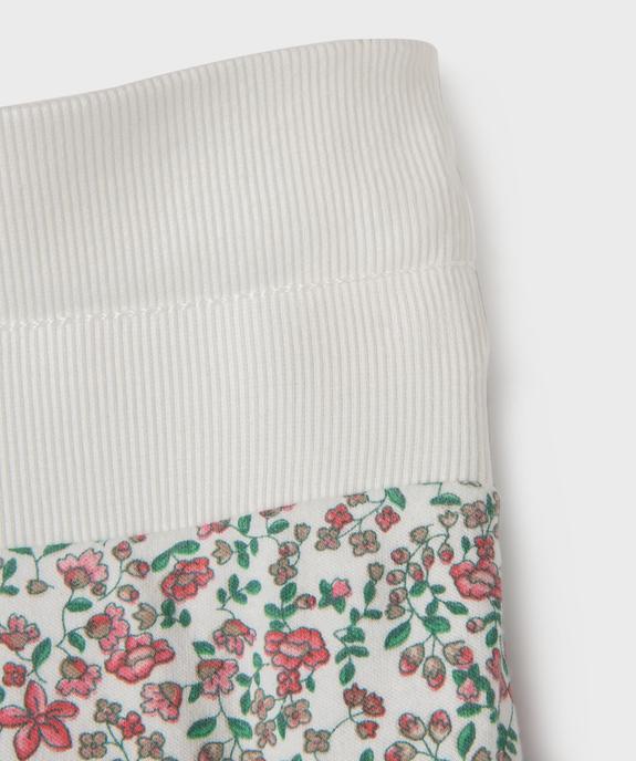 Pantalon en maille évolutif bébé fille vue4 - GEMO 4G BEBE - GEMO