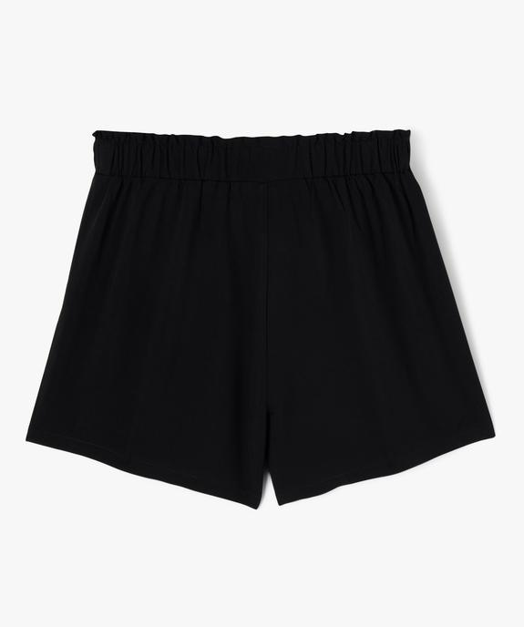 Short léger et fluide à taille élastiquée fille vue3 - PREMIER PRIX BY GEMO - GEMO