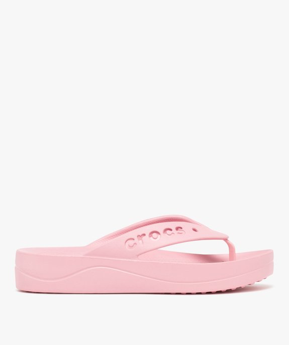 Tongs femme à semelle épaisse Baya Platform Flip - Crocs vue1 - CROCS - GEMO