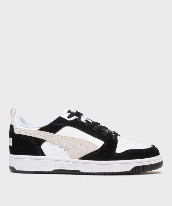 Baskets basses en cuir Rebound V6 homme - Puma vue2 - PUMA - GEMO