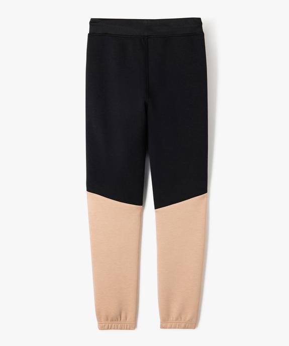Jogging slim à découpes garçon vue3 - GEMO (JUNIOR) - GEMO