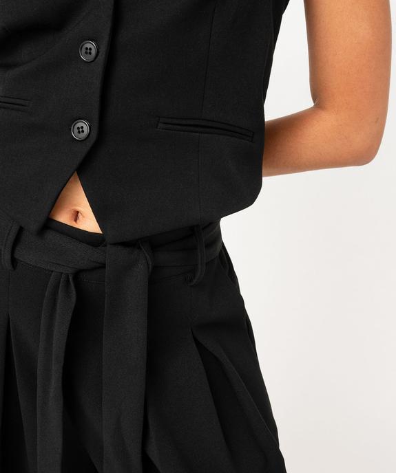 Gilet de costume femme vue2 - GEMO(FEMME PAP) - GEMO