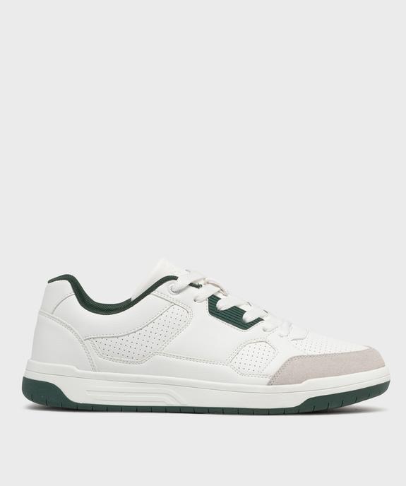 Baskets basses perforées homme - Camps United vue2 - CAMPS - GEMO