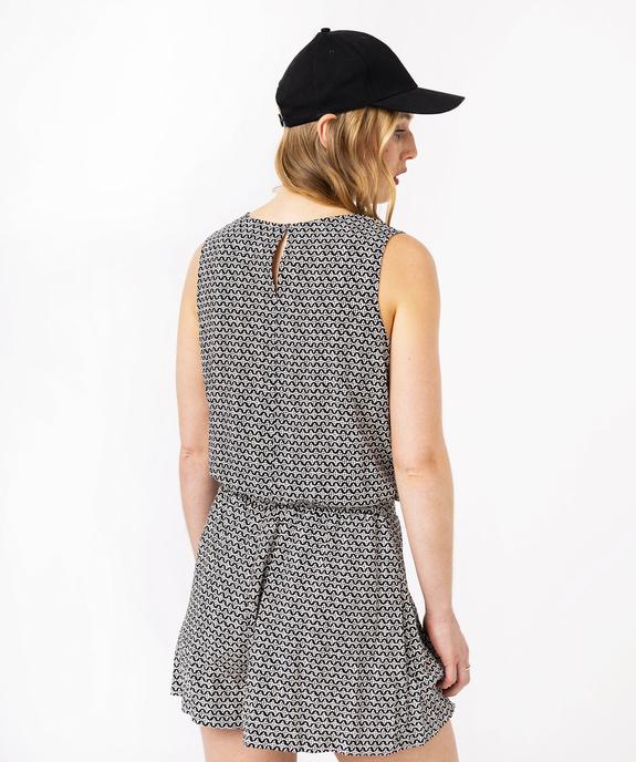 Blouse sans manches en maille fluide femme vue3 - GEMO 4G FEMME - GEMO