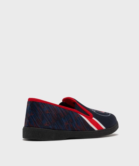 Chaussons enveloppants tricolores PSG garçon - Paris Saint Germain vue4 - PSG - GEMO