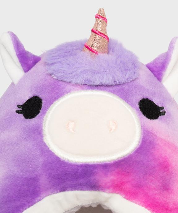 Chaussons 3D en velours enfant - Squishmallows vue6 - SQUISHMALLOWS - GEMO