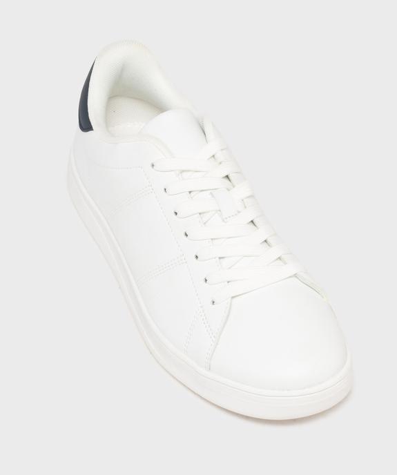 Baskets basses à lacets unies look urbain homme - 5 Miles vue6 - 5 MILES - GEMO